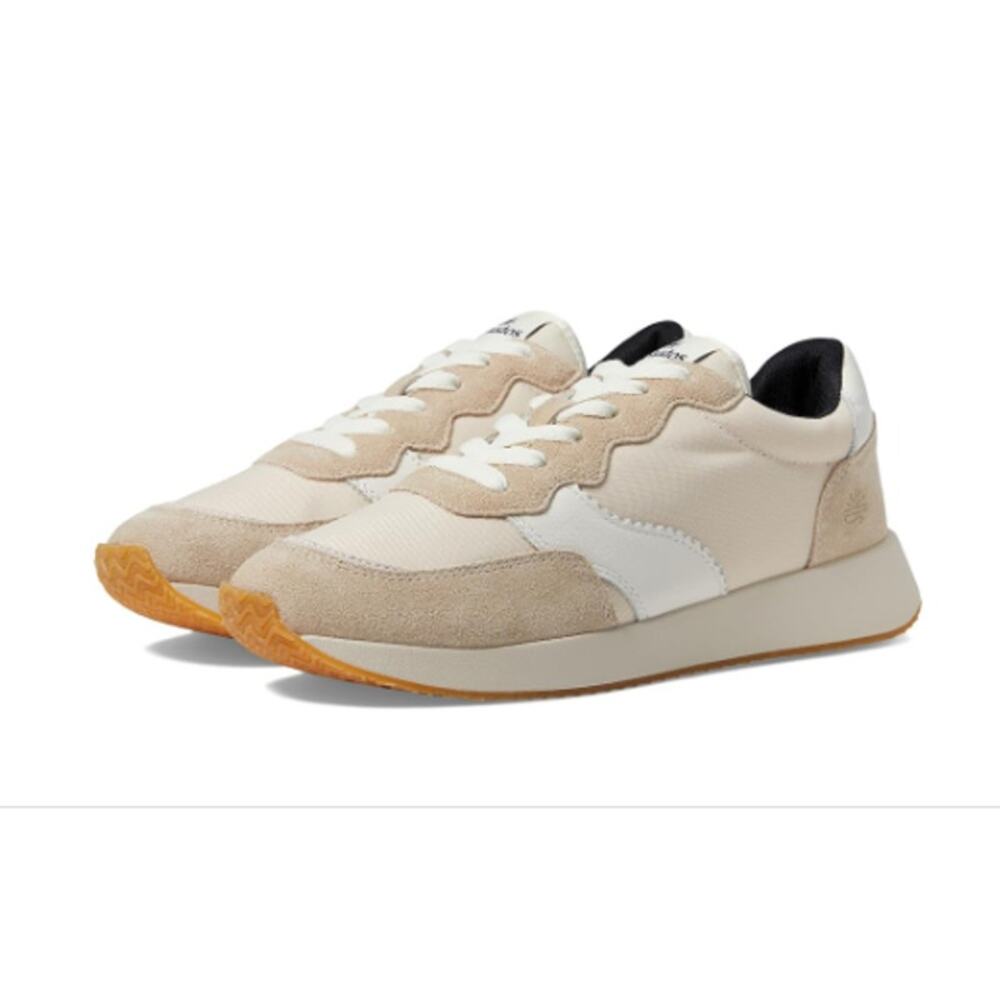 Soludos Cream and White Athletic Shoes